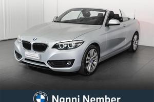 BMW Serie 2 220d Cabrio Advantage auto my18