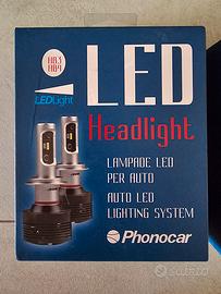 Lampadine Led Phonocar per auto kit conversione