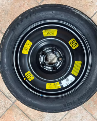 Kit Ruotino 5x108  con attrezzi per Peugeot 308…