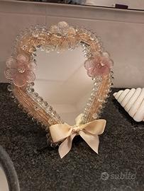 Specchio in vetro di Murano