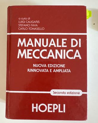 manuale di meccanica