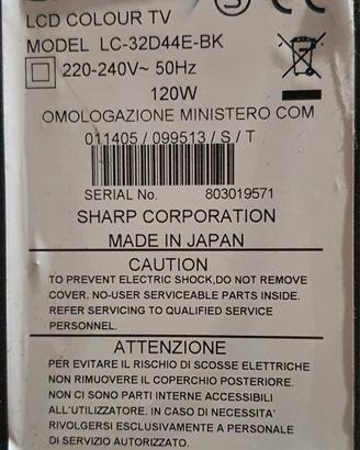 Sharp LC-32D44E-BK