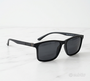 Occhiali sole uomo neri polarizzati UV400