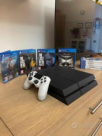 Ps4 fat 500gb + giochi