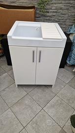 Pilozzo resina con mobile 2 ante