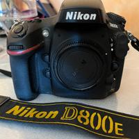 Nikon D800e + zaino e flash