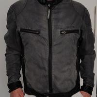 Giubbotto pelle/cotone Brema 
