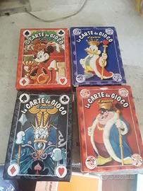 4 MAZZI LE CARTE DA GIOCO D AUTORE