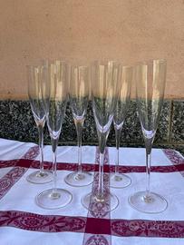 Set bicchieri flûte cristallo - champagne