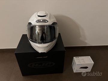  Casco HJC+interfono specifico+pinlook 