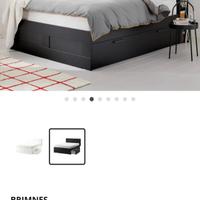 Letto alla francese + materasso ikea
