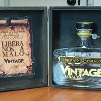 Bottiglia vuota LIBERA NOS A MALO vintage