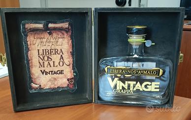 Bottiglia vuota LIBERA NOS A MALO vintage