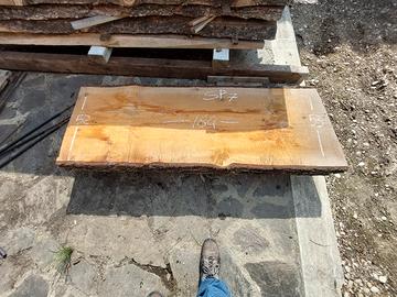 Tavola di cedro 164x53 sp7 - mensola/piano lavabo 