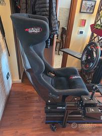sedile di guida simracing