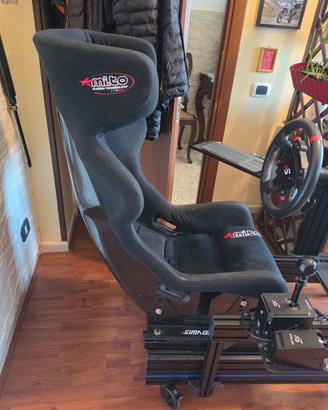 sedile di guida simracing