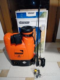 Pompa irroratrice a spalla elettrica Stocker 15 Lt