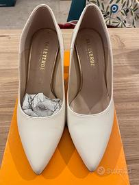 Décolleté Valleverde crema n.36 – come nuove