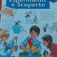 Libro bambini "Aria e acqua esperimenti e scoperte