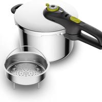 Tefal YS22Q25 6 L Nero, Acciaio inox (Tefal YS22Q2