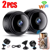 (2 PEZZI) Mini Telecamera A9 WiFi wireless remoto