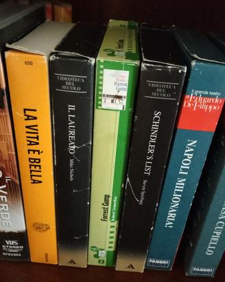 7VHS di film e spettacoli teatrali mitici