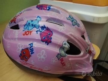 Casco bici bimba