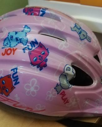Casco bici bimba