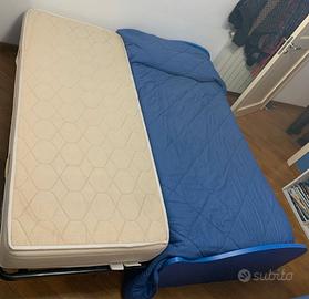 Letto singolo con cassetto e altro letto