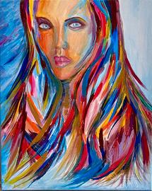 Dipinto "50 sfumature di Donna" - Alba De Vito