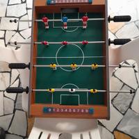 calcio balilla da tavolo