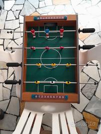 calcio balilla da tavolo