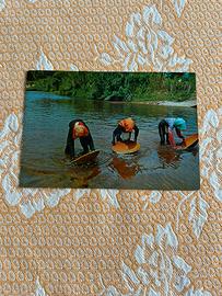Cartolina vintage dulang washer