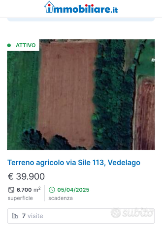 Terreno agricolo