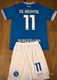 Maglia con Pantaloncini Napoli De Bruyne 11 25/26