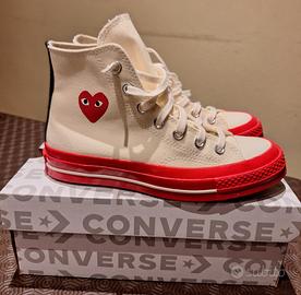 Converse Chuck 70 CGD HI Pristine red egret n.36,5