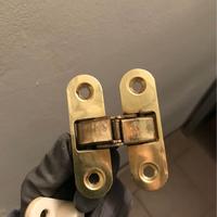 19 Cerniere per porte interne a scomparsa