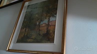 OLIO SU TELA  M. BERGAMASCHI 