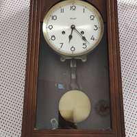 Orologio a pendolo antico vintage marca Lowell