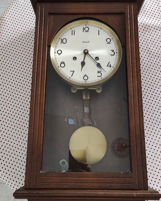 Orologio a pendolo antico vintage marca Lowell