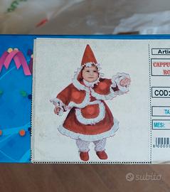 VESTITO CAPPUCCETTO ROSSO 