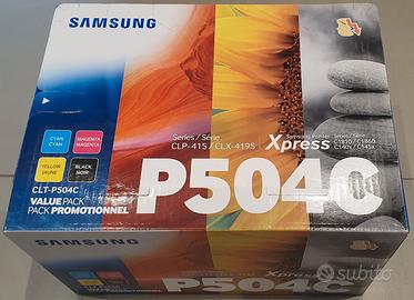 Kit cartucce Samsung P504C + Stampante laser C1860