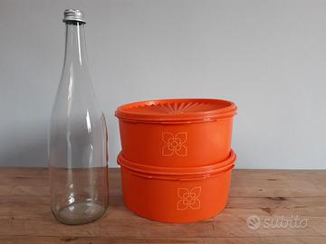 Contenitori Tupperware originali vintage anni 70 - Collezionismo In vendita  a Torino