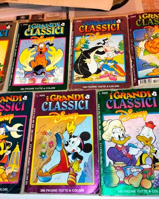 i grandi classici Disney 7 fumetti 