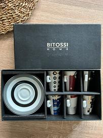 Set 6 tazzine da caffe con piattino BITOSSI HOME