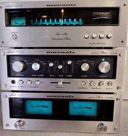 Marantz Trittico Vintage 140 + 3200 + 105B anno 76