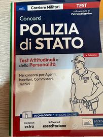Libro concorso polizia di stato, test attitudinali