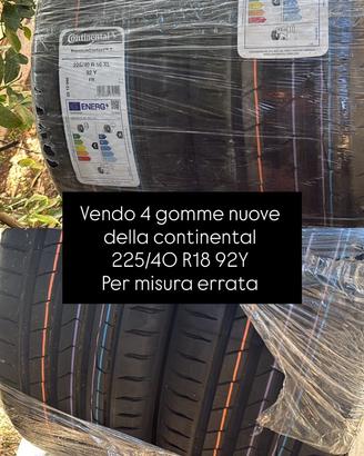 Pneomatico gomme continental