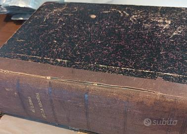 Bibbia Ottocentesca Completa Sonzogno "1889"