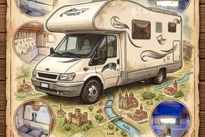 Noleggio Camper 7 posti letto 